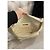 Chanel Bolsa de Cintura em Couro Acolchoado - Creme - vista 4