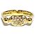 Autre Marque Anello Bean da donna Tiffany & Co. in oro giallo 18K - vista 2
