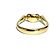 Autre Marque Anello Bean da donna Tiffany & Co. in oro giallo 18K - vista 3