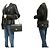 Chanel Timeless - Classic Double Flap Quilted Lambskin Medium - vista 2