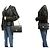 Chanel Classic Timeless Double Flap Quilted Lambskin Medium - vista 2
