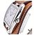 Hermès Hermes Cape Cod Quartz Stainless Steel and Leather 33 - view 3