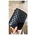 Borsa Chanel Mini Square Classic Single Flap in Pelle d'Agnello Nera - vista 10