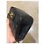 Borsa Chanel Mini Square Classic Single Flap in Pelle d'Agnello Nera - vista 6
