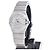 Omega Constellation Quartz Stainless Steel com bisel e marcadores de diamante 24