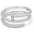 Cartier Juste un Clou Doppelring Diamanten 0,59ct 18k  Weißgold Gr. 54