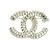 Chanel Spilla CC Maxi Cristalli Baguette Argento - vista 2