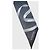 Foulard slim bandeau Chanel nero - vista 3