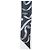 Foulard slim bandeau Chanel nero - vista 4