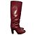 Botas Chloé bordeaux T.38