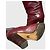 Botas Chloé bordeaux T.38 - vista 7