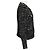Chaqueta de tweed Tetys Iro Black / White con bordes deshilachados - vista 2