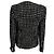 Chaqueta de tweed Tetys Iro Black / White con bordes deshilachados - vista 3