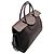 Borsa Carryall Maude in pelle Caviar Espresso Staud - vista 5