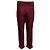 Pantalones Relaxed Fit borgoña Dries Van Noten con cinturón - vista 3