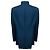Akris Punto Navy Blue Tailored Button Front Wool Jacket - view 3