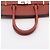 Hermès Borsa a mano Birkin 30 in pelle Taurillon Clemence Brique - vista 5
