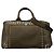 Prada Large Canvas Canapa Bijoux Satchel Tasche Grün