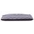 Clutch Chanel CC em pele de cordeiro acolchoada roxa com fecho duplo - vista 3