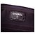 Clutch Chanel CC em pele de cordeiro acolchoada roxa com fecho duplo - vista 5