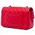 Chanel Mini Rectangular Classic Crossbody Bag aus rotem Lammleder mit einzelnem Verschluss - Ansicht 2