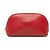 Beauty case Chanel CC Caviar rosso
