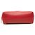 Beauty case Chanel CC Caviar rosso - vista 3
