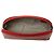 Beauty case Chanel CC Caviar rosso - vista 4