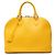 Borsa a mano Louis Vuitton Epi Alma PM Gialla
