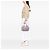 Borsa Tote Prada Tessuto viola - vista 7