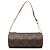 Borsa a mano Louis Vuitton Monogram Papillon Pochette Marrone