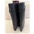 Givenchy Shark Botas em Couro Preto - vista 10