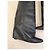 Givenchy Shark Botas em Couro Preto - vista 7