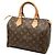 Borsa Boston Louis Vuitton Monogram Speedy 25 Marrone - vista 2