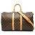 Borsa da viaggio Louis Vuitton Monogram Keepall Bandouliere 45 Marrone