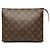 Pouch Toiletry 26 Louis Vuitton Monogram marrone