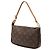 Borsa a tracolla Louis Vuitton Monogram Pochette Accessoires Marrone - vista 2