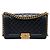 Borsa a tracolla Chanel Boy Flap in pelle d'agnello matelassé, Old Medium, Nera