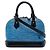 Borsa Satchel Alma BB Louis Vuitton Epi Denim Blu