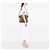 Borsa Dome Medium GG Canvas con charm Gucci Beige - vista 6