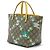Borsa Tote Gucci Yuko Higuchi per bambini GG Supreme Cats and Daisies beige - vista 2
