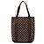 Borsa Tote Louis Vuitton Damier Ebene Cabas Beaubourg Marrone