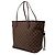 Louis Vuitton Damier Ebene Neverfull MM Tote Bag braun - Ansicht 2