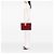 Clutch Chanel Large Quilted Lambskin O Case Roja - vista 6