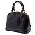 Borsa Satchel Louis Vuitton Monogram Vernis Alma BB Viola - vista 2