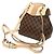 Zaino Louis Vuitton Damier Ebene Clapton Marrone - vista 2