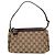 Borsa a pochette Gucci GG Canvas Abbey D Ring Beige