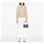 Borsa a pochette Gucci GG Canvas Abbey D Ring Beige - vista 6