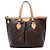 Louis Vuitton Monogram Palermo PM Satchel Braun