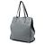 Bolso Tote Satchel Prada Medium Saffiano Gris - vista 2